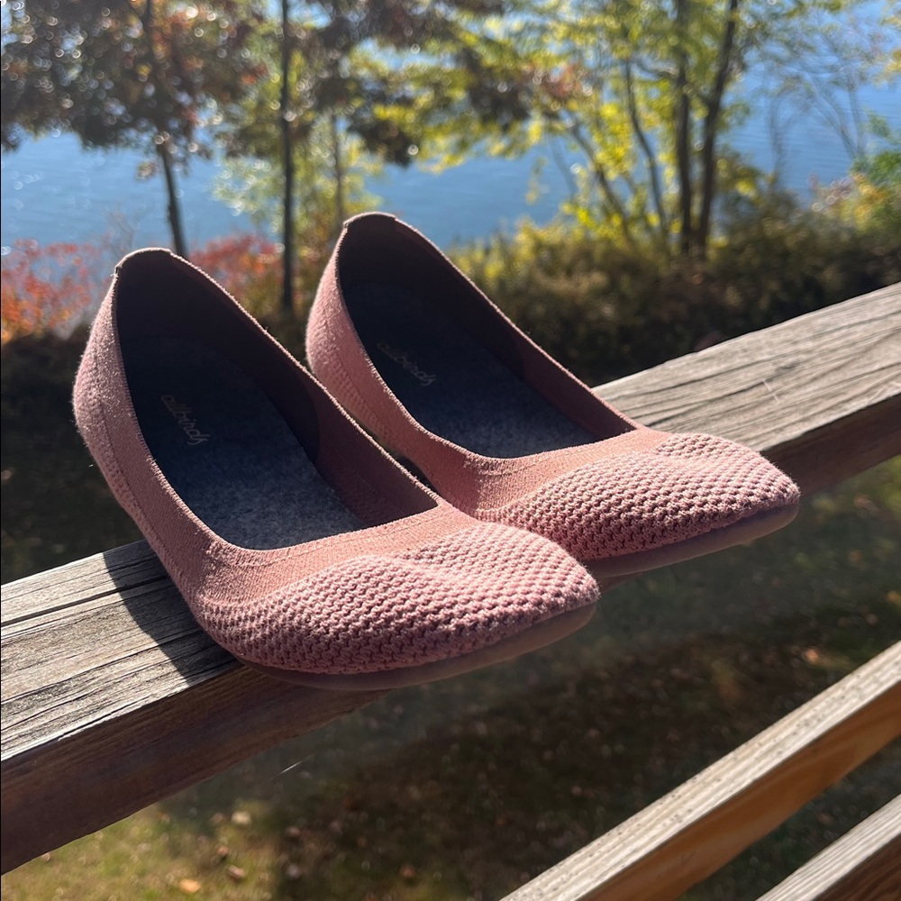 Allbirds Tree Breezer Flats – Mauve Pink | New, Never Worn, Size W9 - Picture 4 of 14